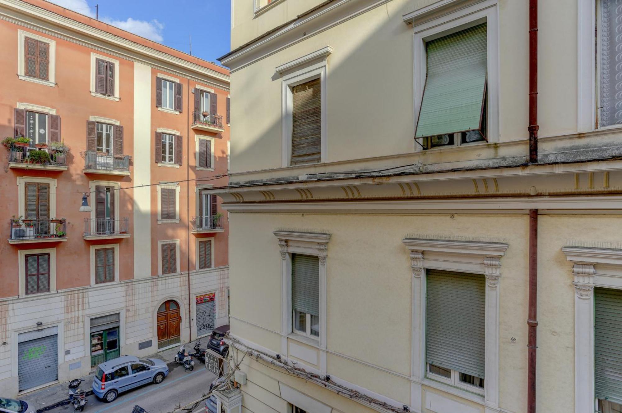 Appartamento Santi Quattro - Colosseo Róma Kültér fotó